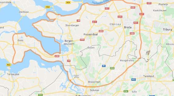 Service gebied Kaldi Bergen op Zoom waar thuisinstallatie plaats vindt!